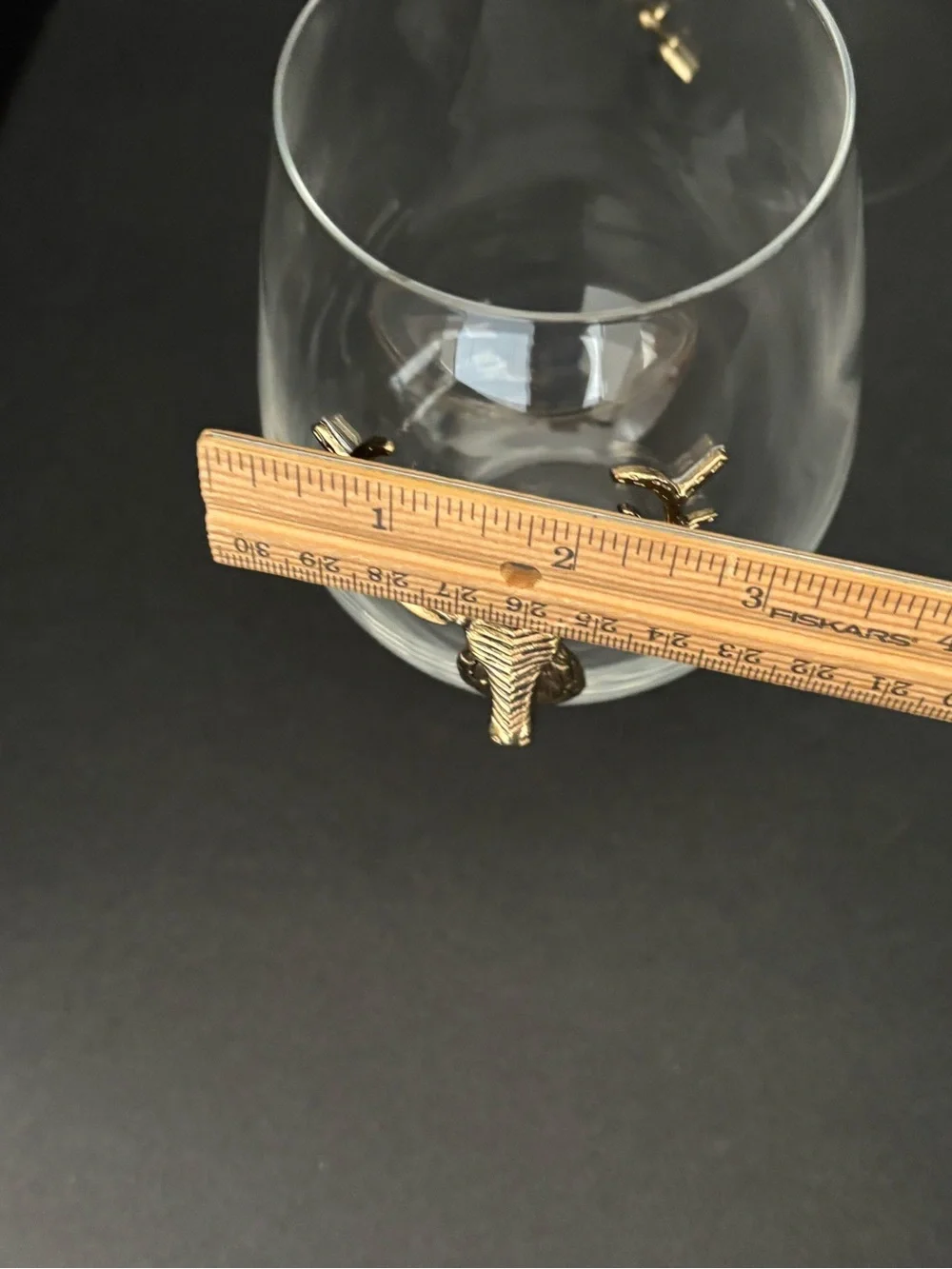 Vtg Gold Stag Stemless Barware Glasses Set of 6 – Lodge, Thanksgiving, Christmas